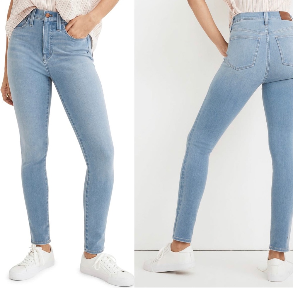Madewell high waist roadtripper jeggings